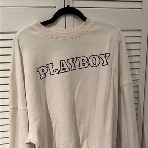 PacSun Cream Crew Neck Sweater